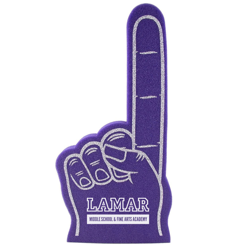 LAMAR FOAM FINGER/HAND