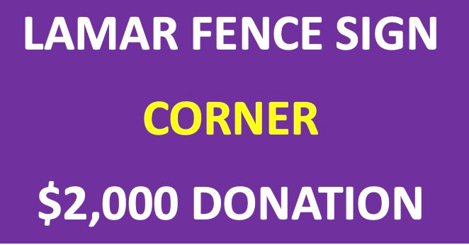 LAMAR FENCE BANNER - Corner