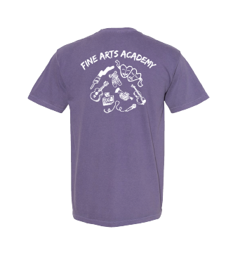 Lamar Fine Arts Academy Purple T-Shirt