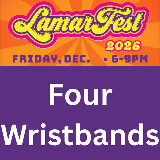 LamarFest 2026 Four Wristband Deal, available until 11/29 11pm