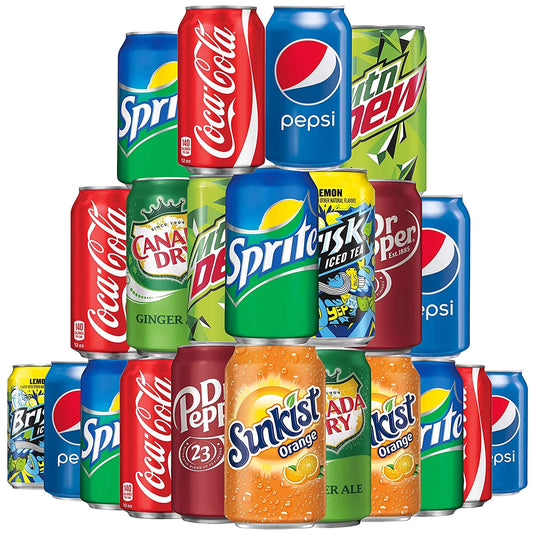 LamarFest 2024 Canned Carbonated Beverages (Soda, Pop, Cokes)