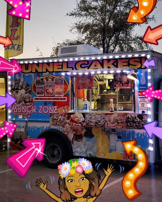 LamarFest 2024 Munch Zone Funnel Cakes